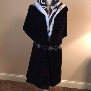 💰Crushed velvet shawl